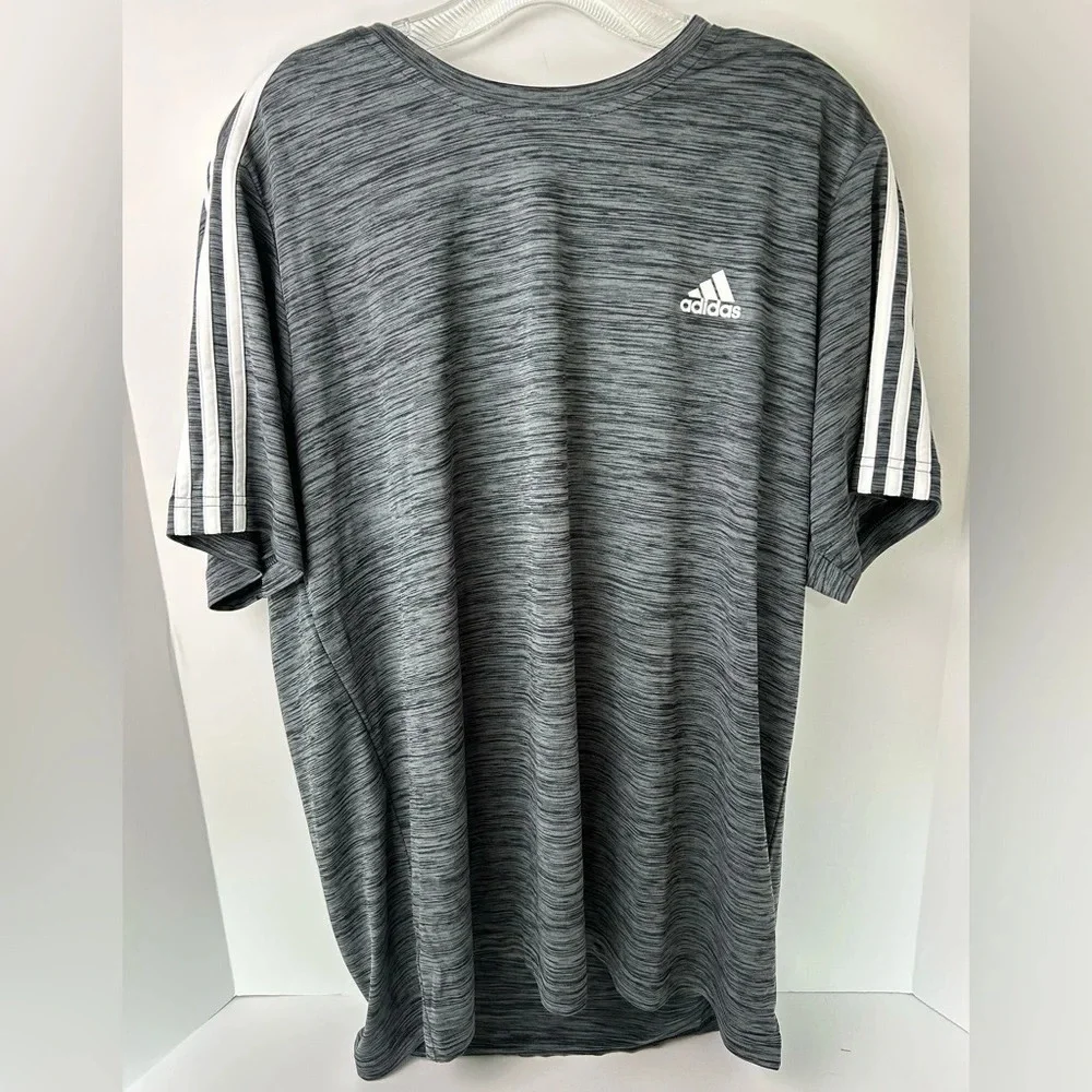 New Adidas Men's Prime Green Aeroready Climacool Tech Dri-fit T-shirt Crew Large